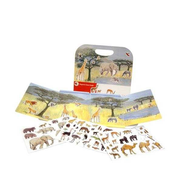 Animale din jungla, set magnetic, Egmont toys, 2-3 ani + [1]