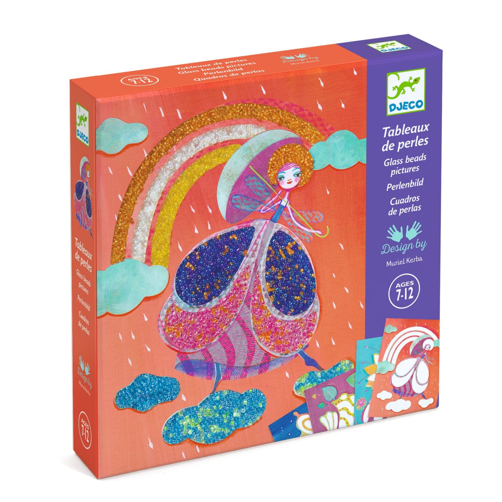 Atelier creativ cu margele, Wonderland- taramul zanelor, Djeco, 6-7 ani + [5]