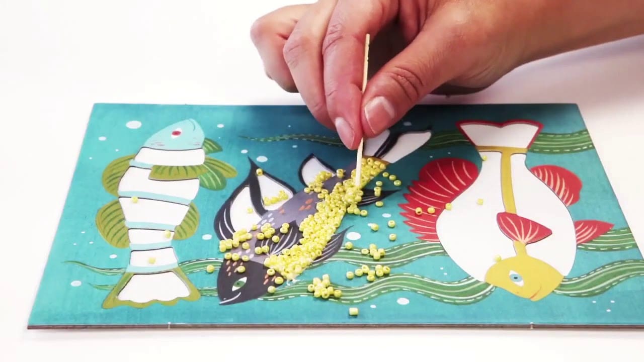 Atelier creativ cu margele, Zoology, Djeco, 6-7 ani + [3]