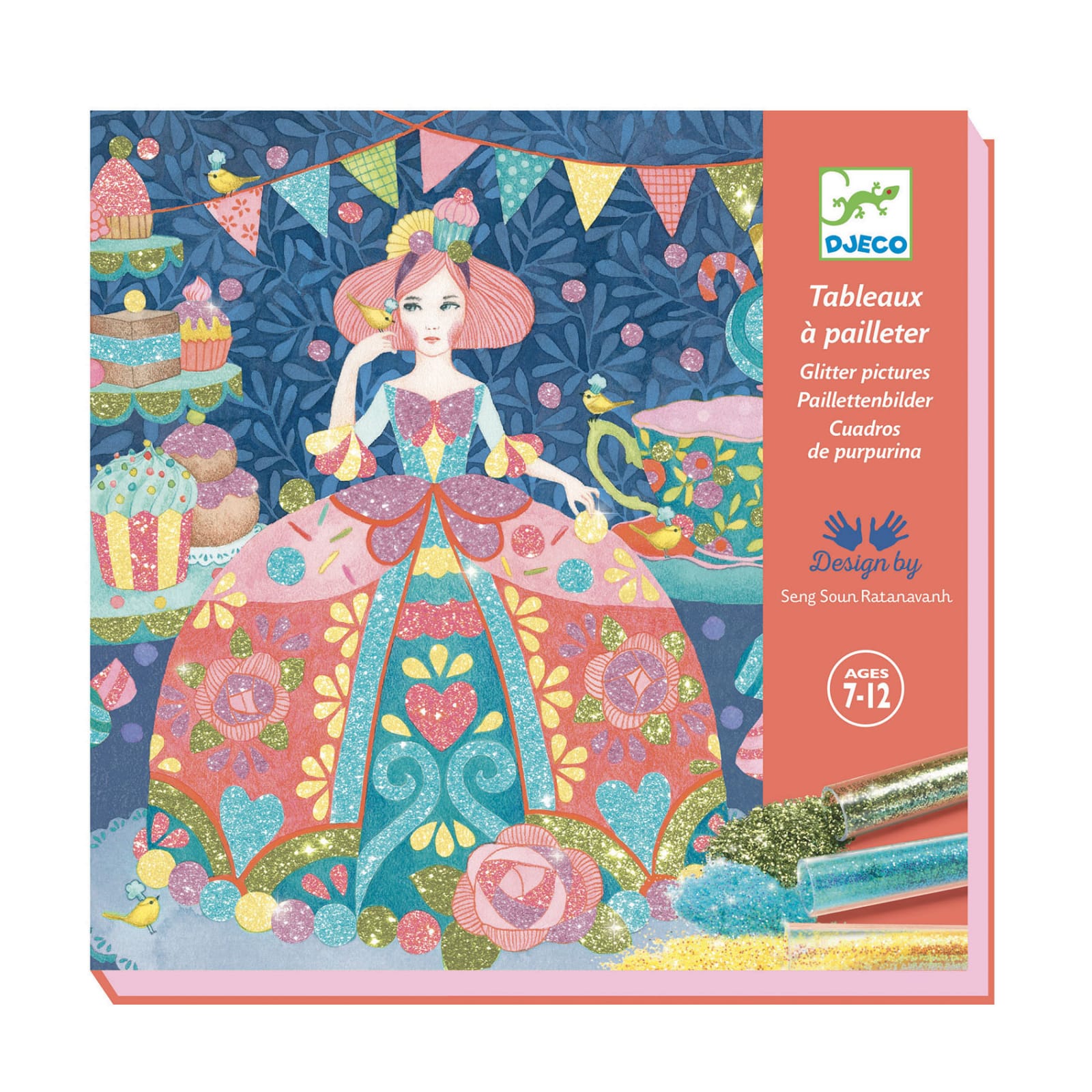 Jucarii copii 12+ ani - Atelier creativ cu sclipici, Daydream, Djeco, 7-12 ani