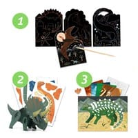Atelier creativ Djeco, Lumea dinozaurilor, 6-7 ani + [4]