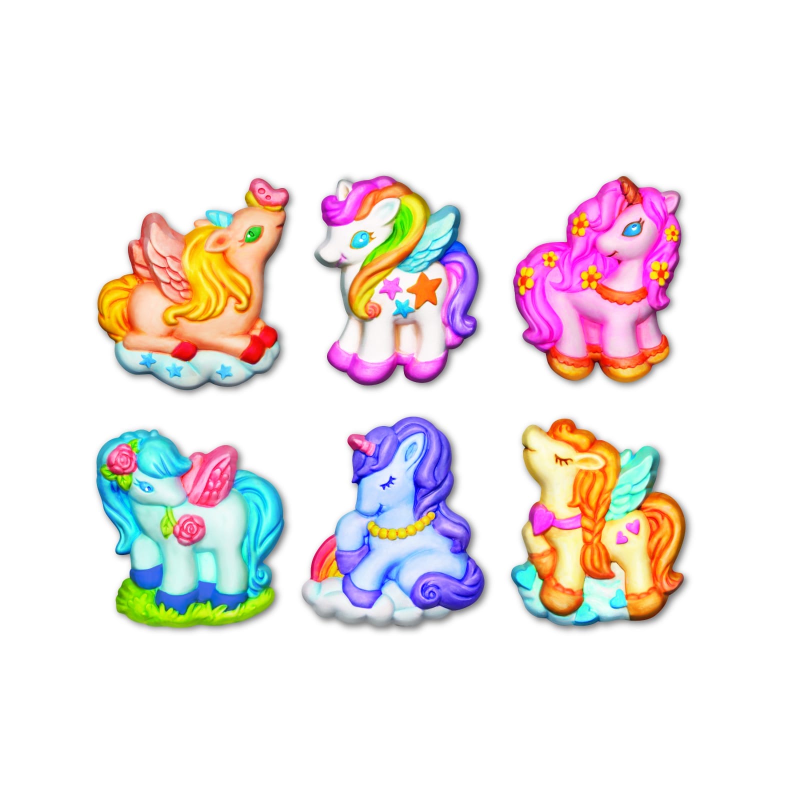 Atelier creativ Modeleaza si picteaza - Unicorni cu sclipici, + 5 ani [2]