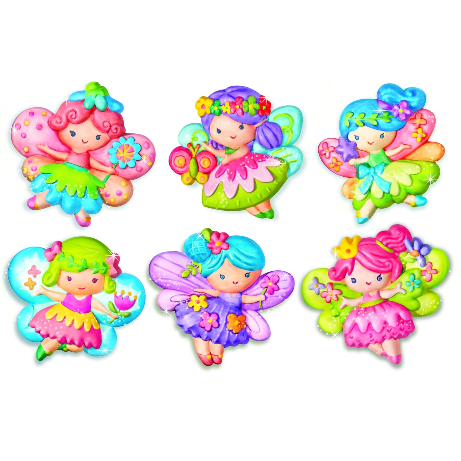 Atelier creativ Modeleaza si picteaza - Zane cu sclipici, + 5 ani [2]