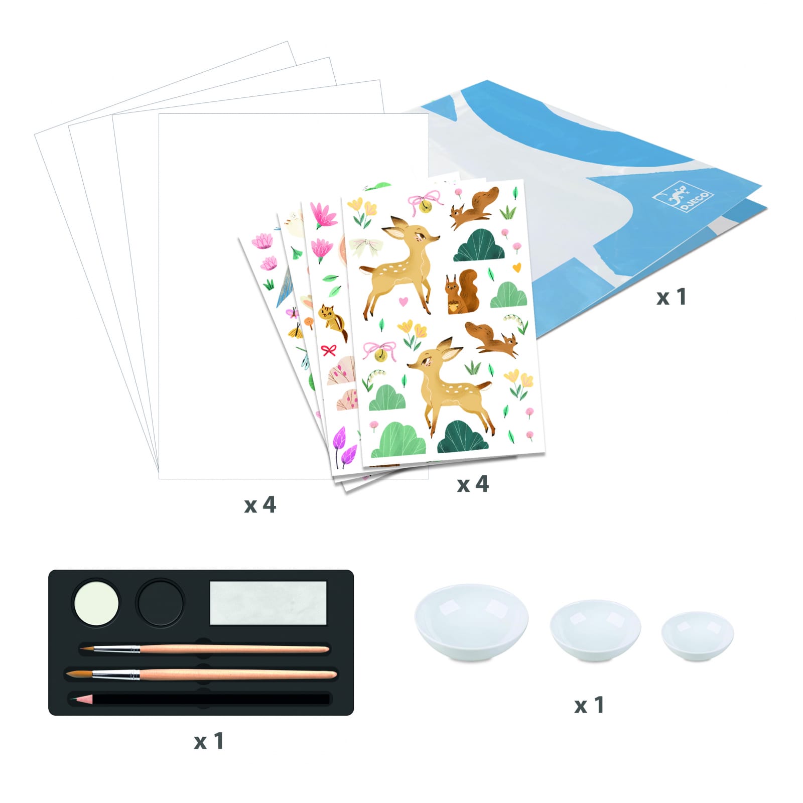 Atelier creativ Ultima ninsoare, Djeco, 6-7 ani + [4]