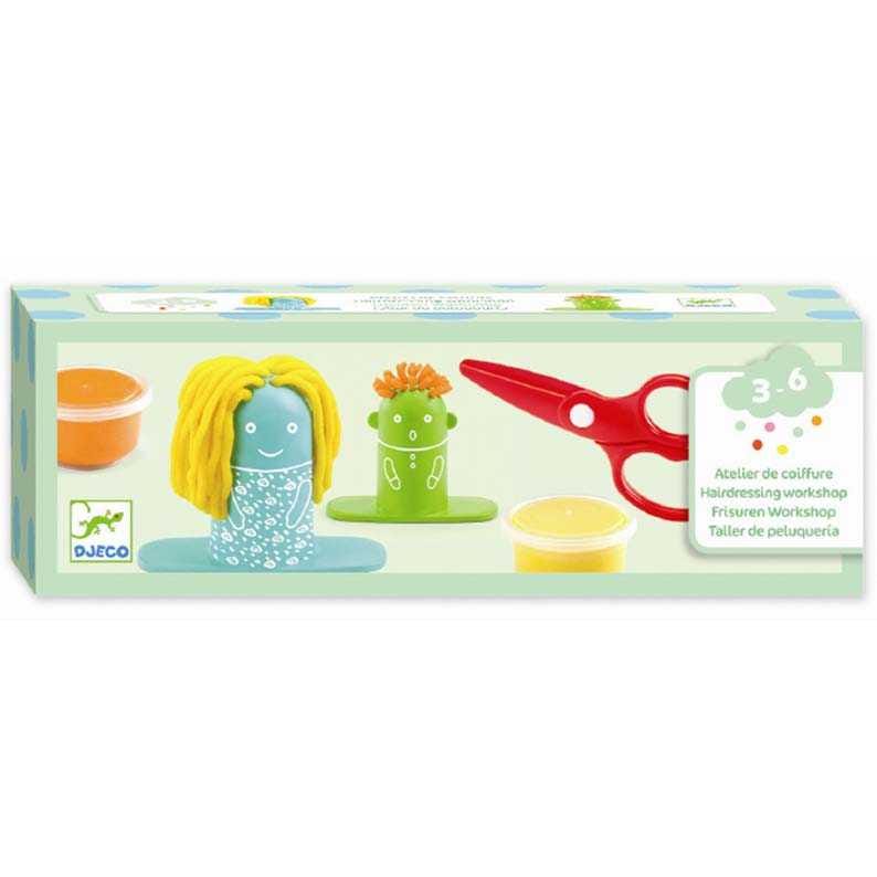 Vârsta - Atelier cu plastilina Djeco, la coafor, 2-3 ani +