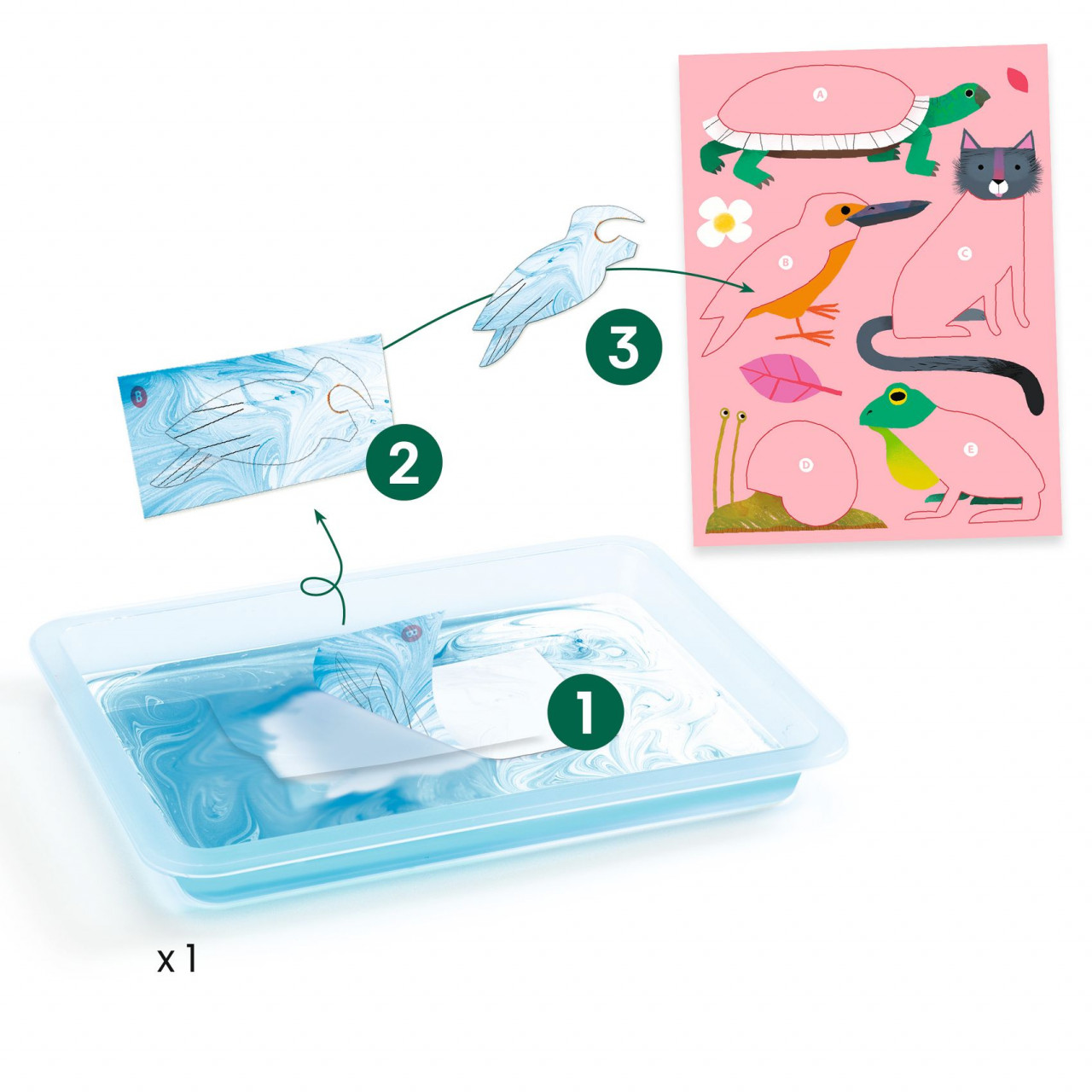 Atelier de pictat magic Djeco, 7 ani+ [4]