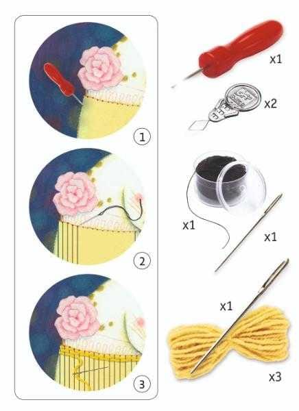 Atelier de tesut Djeco, Haina pisicutei, 2-3 ani + [2]