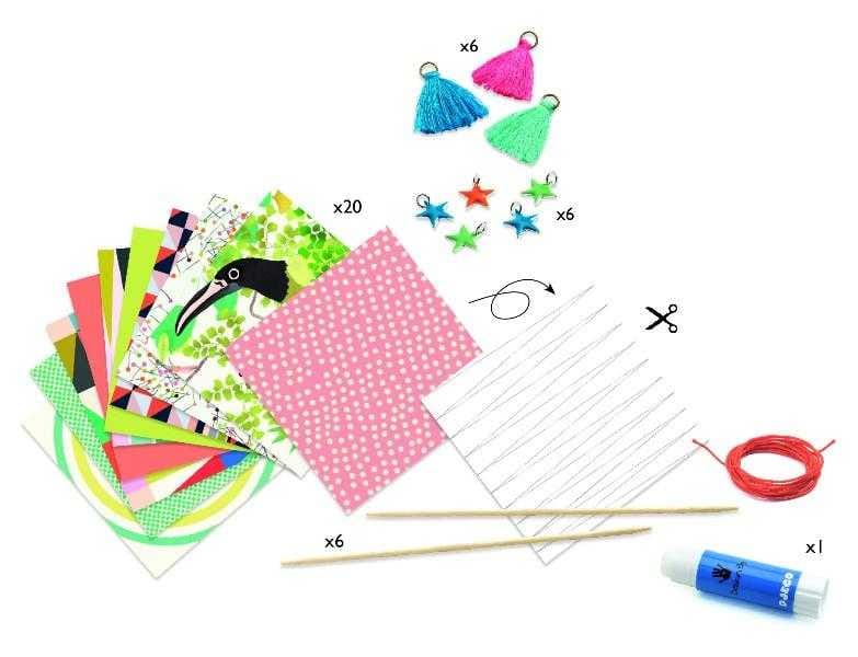 Joc creativ Atelier DIY de confectionat bratari cu margele din hartie, culori Pop [2]