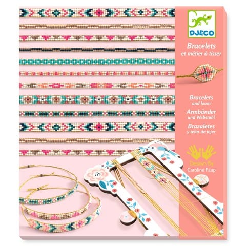 Atelier Djeco de confectionat bratari cu margele, 6-7 ani + [1]