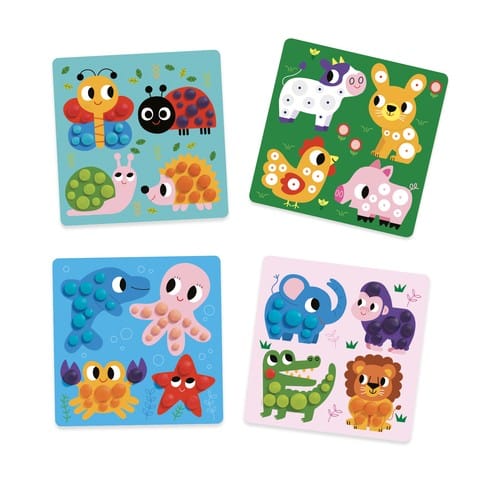 Atelier Djeco de modelat plastilina, buline, 6-7 ani + [3]