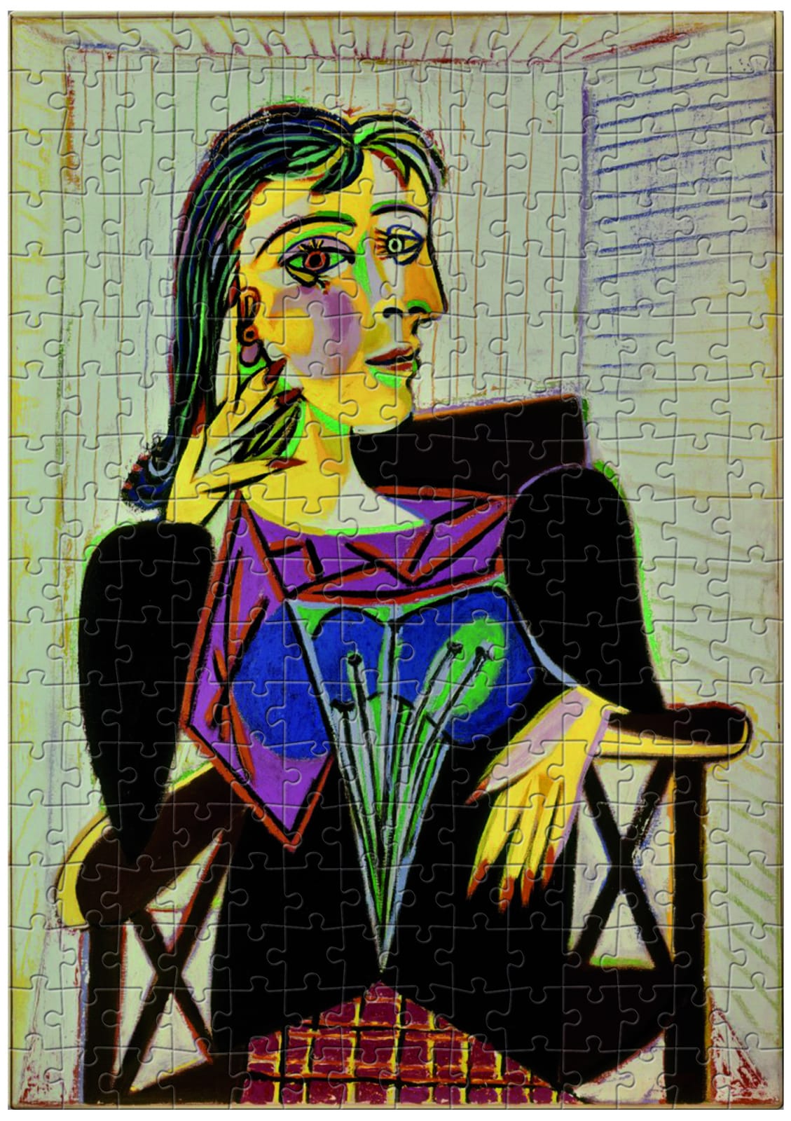 Kit Creativ si puzzle 224 piese Atelier Picasso, Ludattica, 8-9 ani + [2]