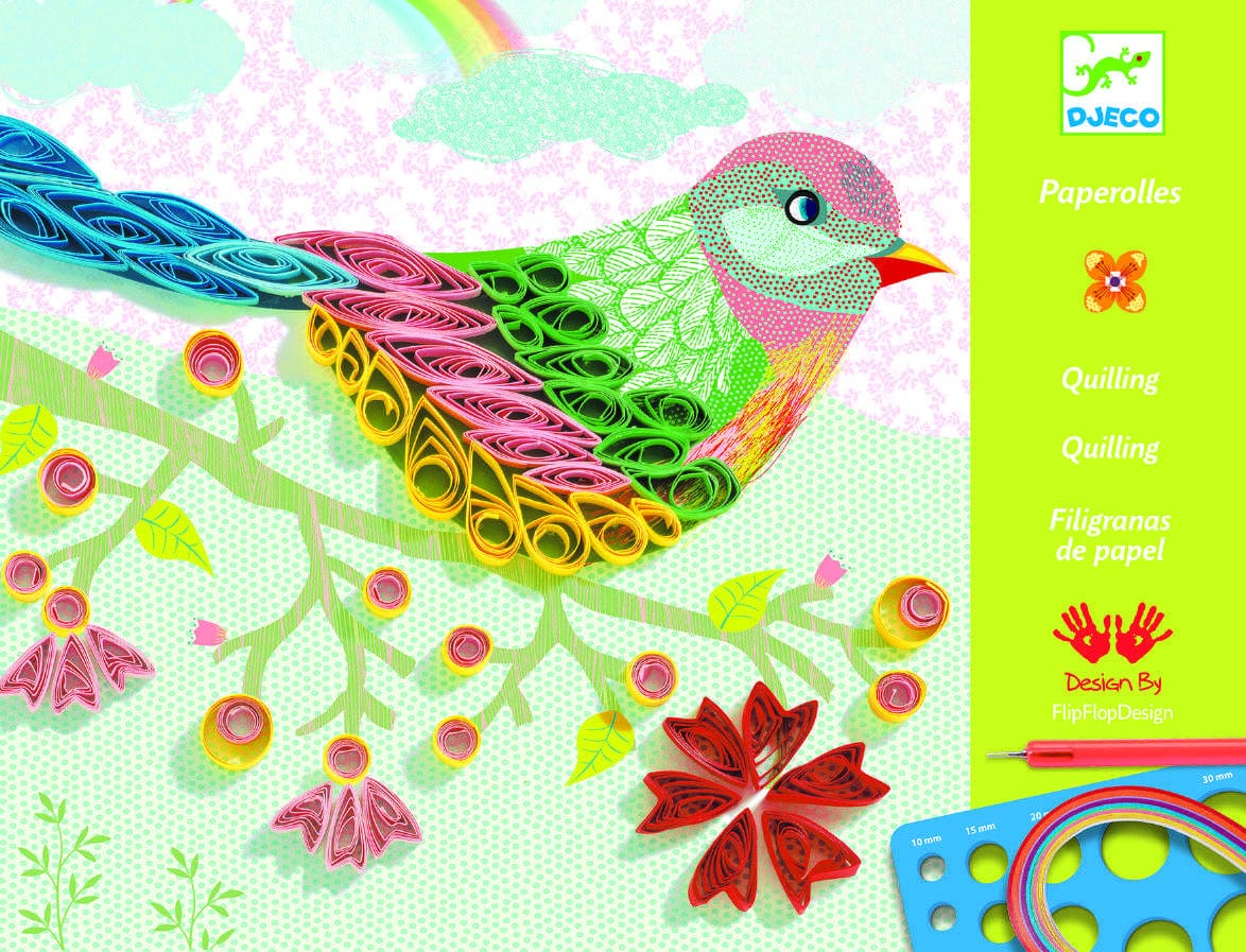 Atelier quilling Djeco, Primavara, 6-7 ani + [1]