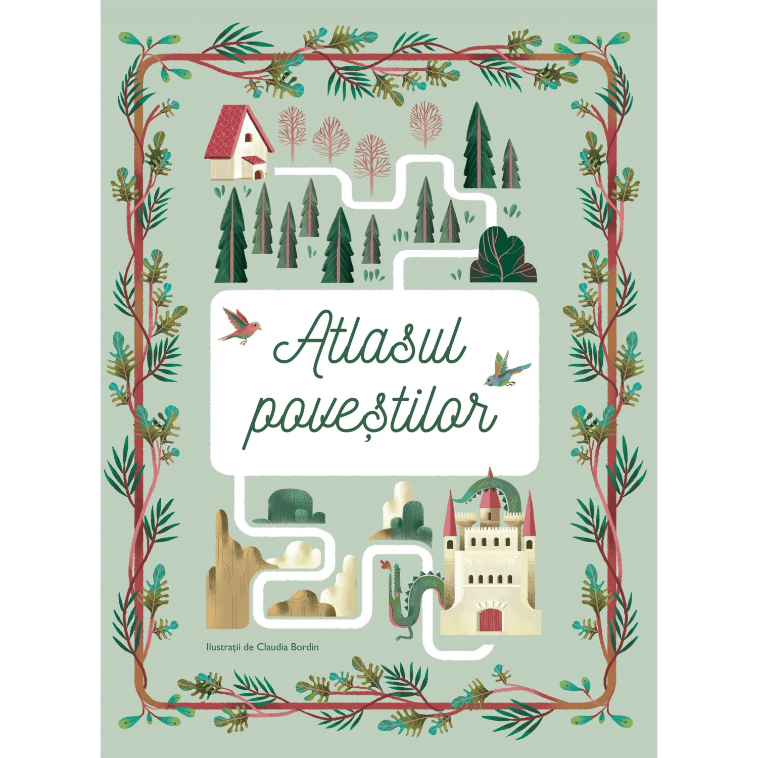 Carti educative - Atlasul povestilor, DPH, 4-5 ani +