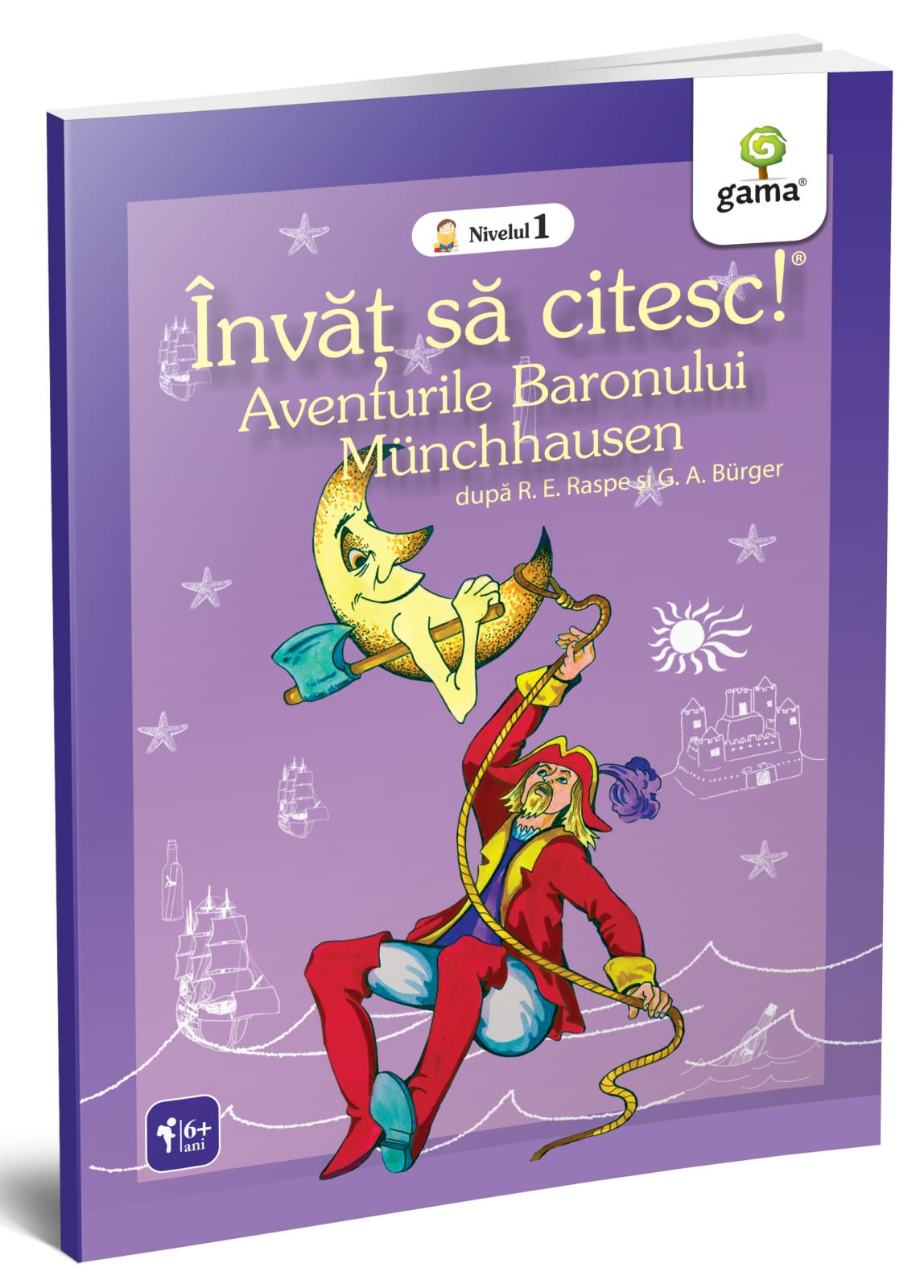 Aventurile Baronului Munchausen, Editura Gama, 4-5 ani + [1]