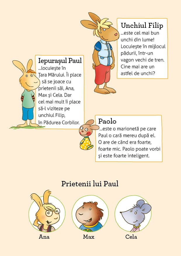 Aventurile extraordinare ale iepurasului Paul: Dinozaurii, DPH, 4-5 ani + [3]