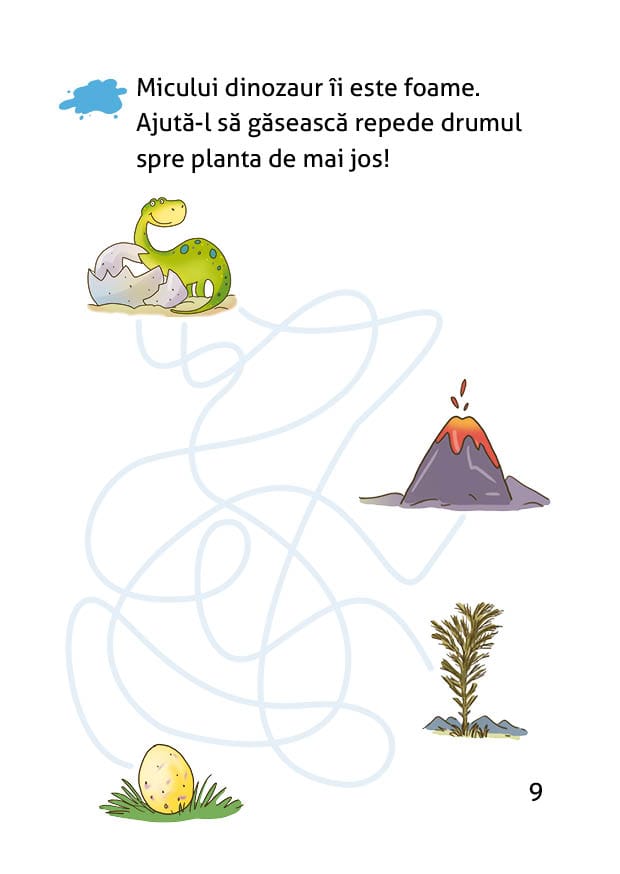 Aventurile extraordinare ale iepurasului Paul: Dinozaurii, DPH, 4-5 ani + [7]