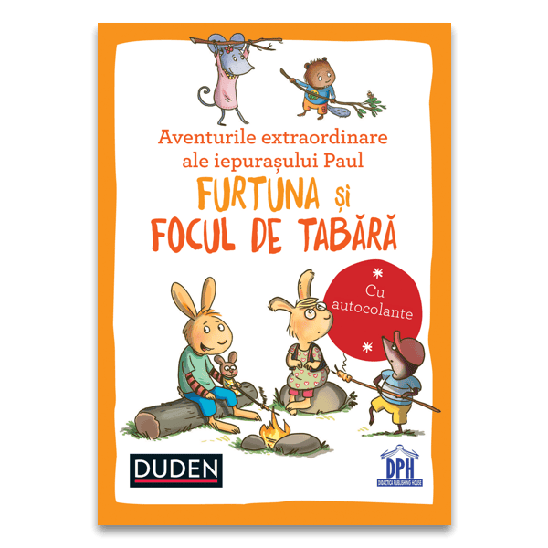 Vârsta - Aventurile extraordinare ale iepurasului Paul: Furtuna & Focul de tabara, DPH, 4-5 ani +