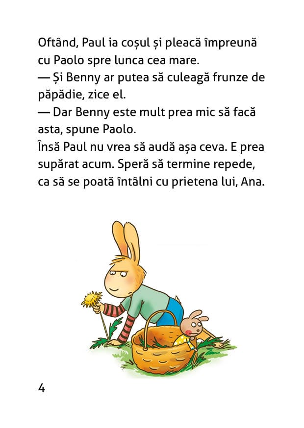 Aventurile extraordinare ale iepurasului Paul: Furtuna & Focul de tabara, DPH, 4-5 ani + [5]