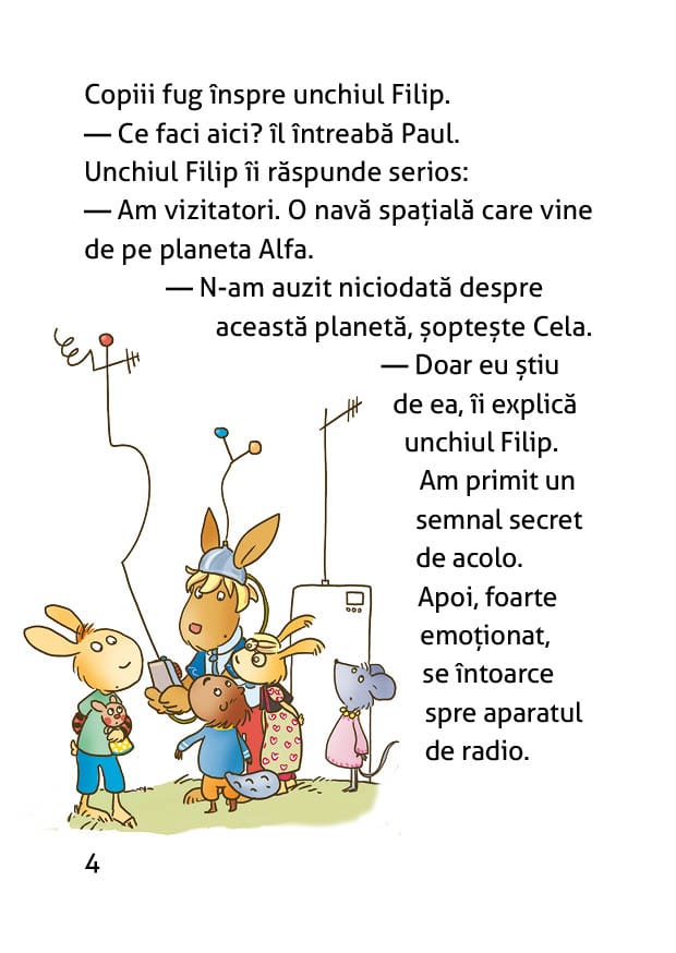 Aventurile extraordinare ale iepurasului Paul: O vizita din spatiu, DPH, 4-5 ani + [4]