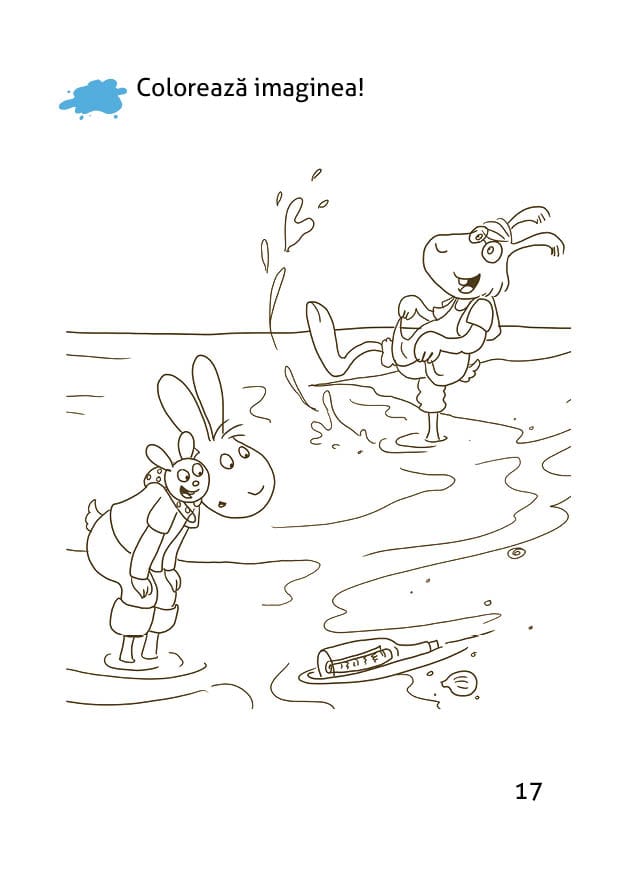 Aventurile extraordinare ale iepurasului Paul: O vizita din spatiu, DPH, 4-5 ani + [7]