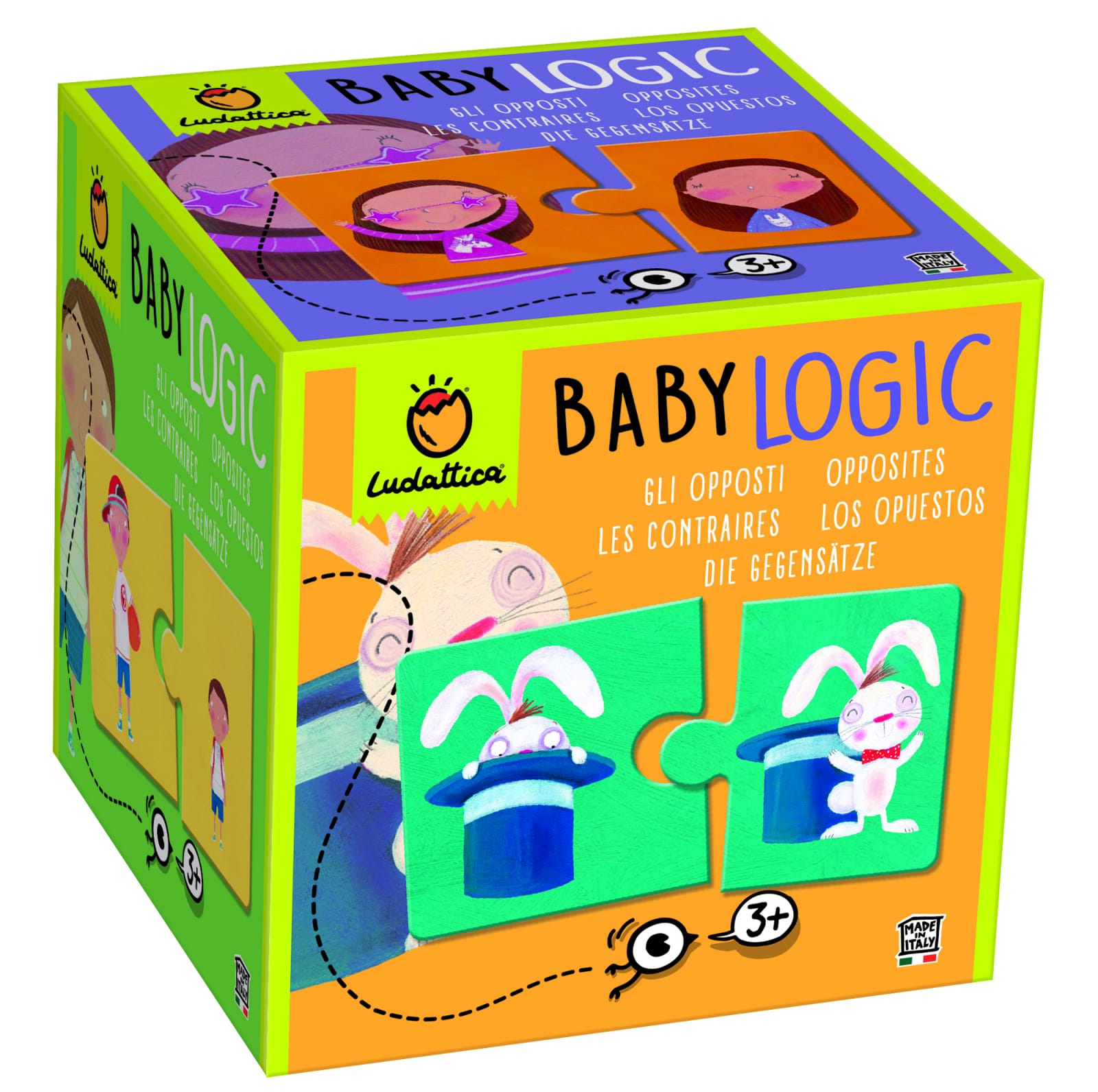 Joc de logica Baby Logic - Imagini opuse, Ludattica, 2-3 ani + [1]