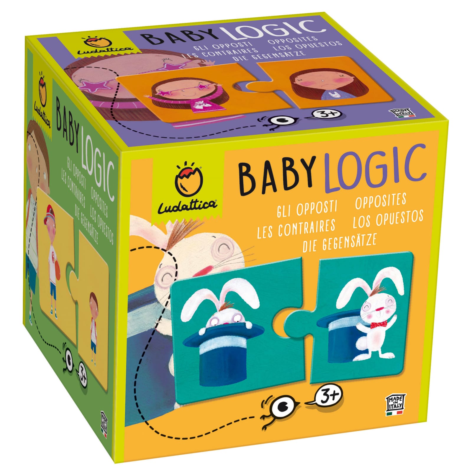 Joc de logica Baby Logic - Imagini opuse, Ludattica, 2-3 ani + [2]