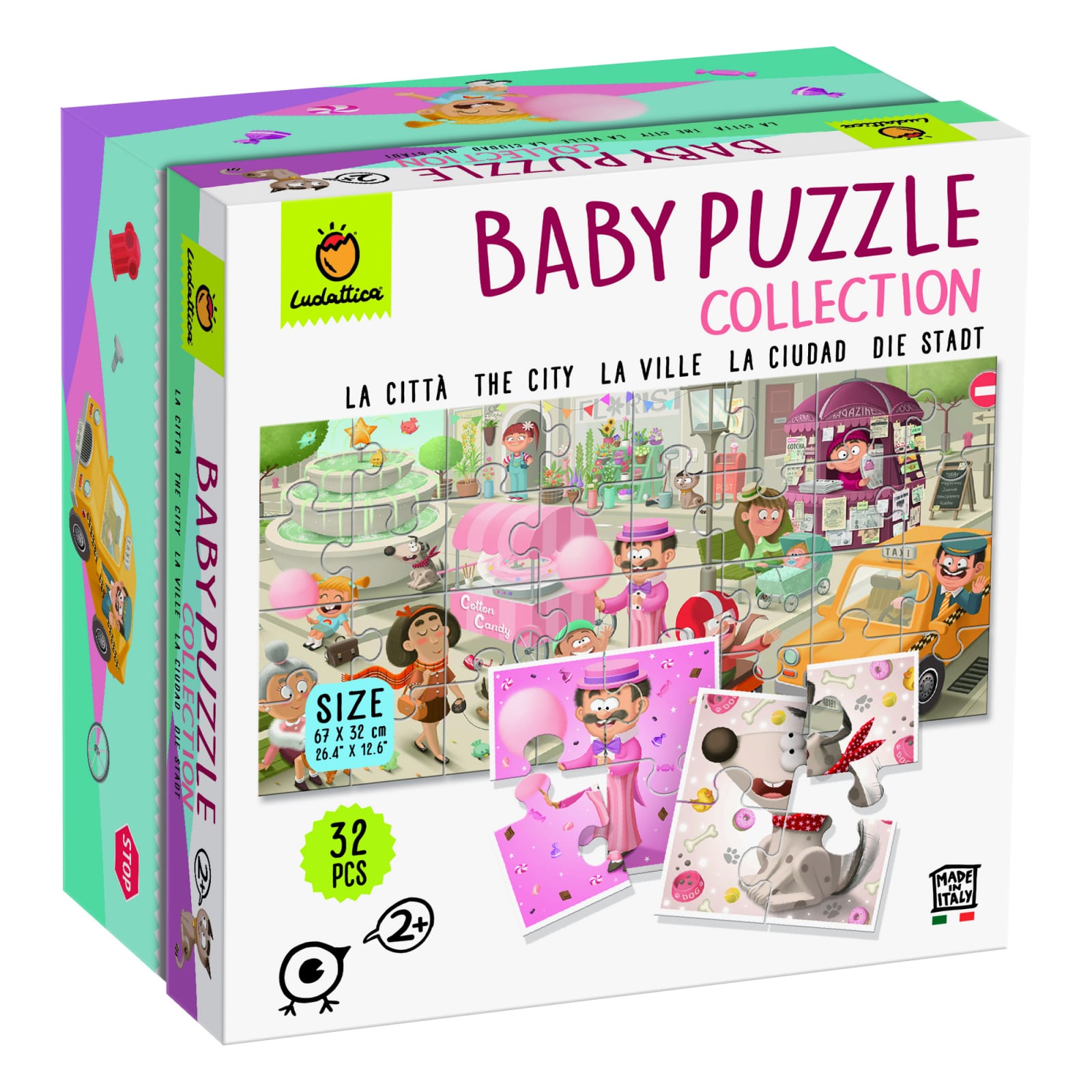 Baby Puzzle - Orasul +2 Ani, 32 piese [1]