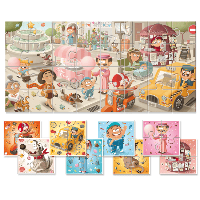 Baby Puzzle - Orasul 2023, 2 - 5 Ani, 32 piese [2]