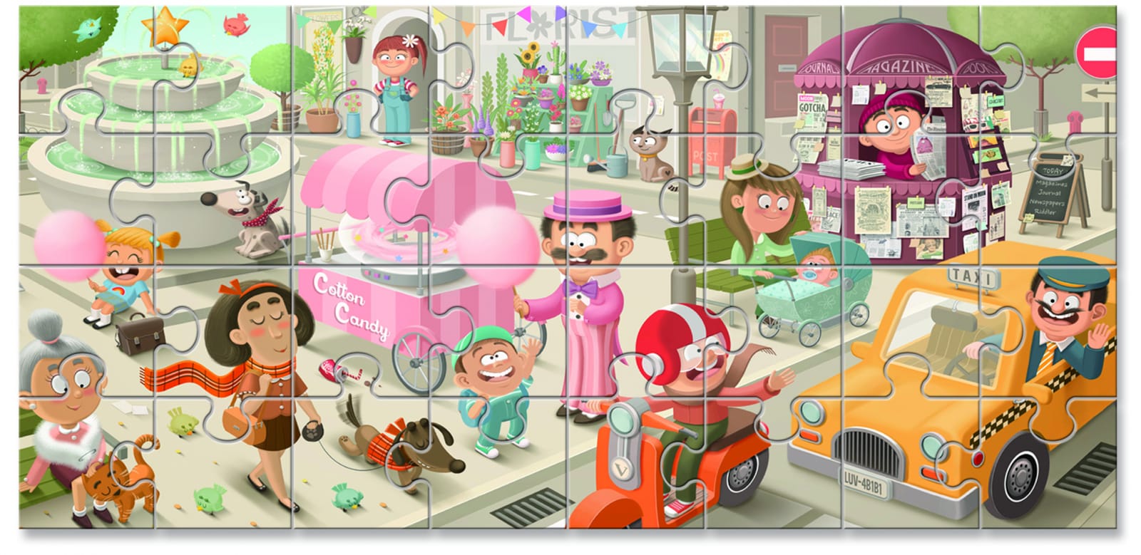 Baby Puzzle - Orasul +2 Ani, 32 piese [2]