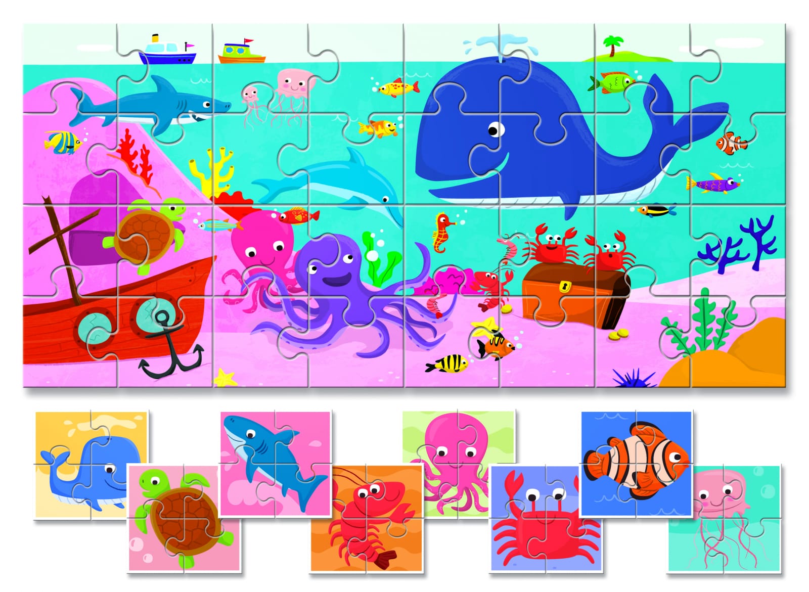 Baby Puzzle - Pe Mare +2 Ani, 32 piese [2]
