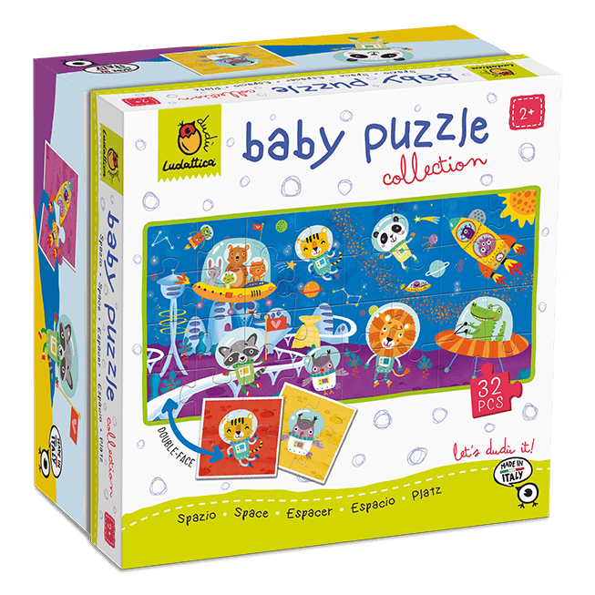 Baby Puzzle - Spațiul, Ludattica, 2-5 ani, 32 piese [1]