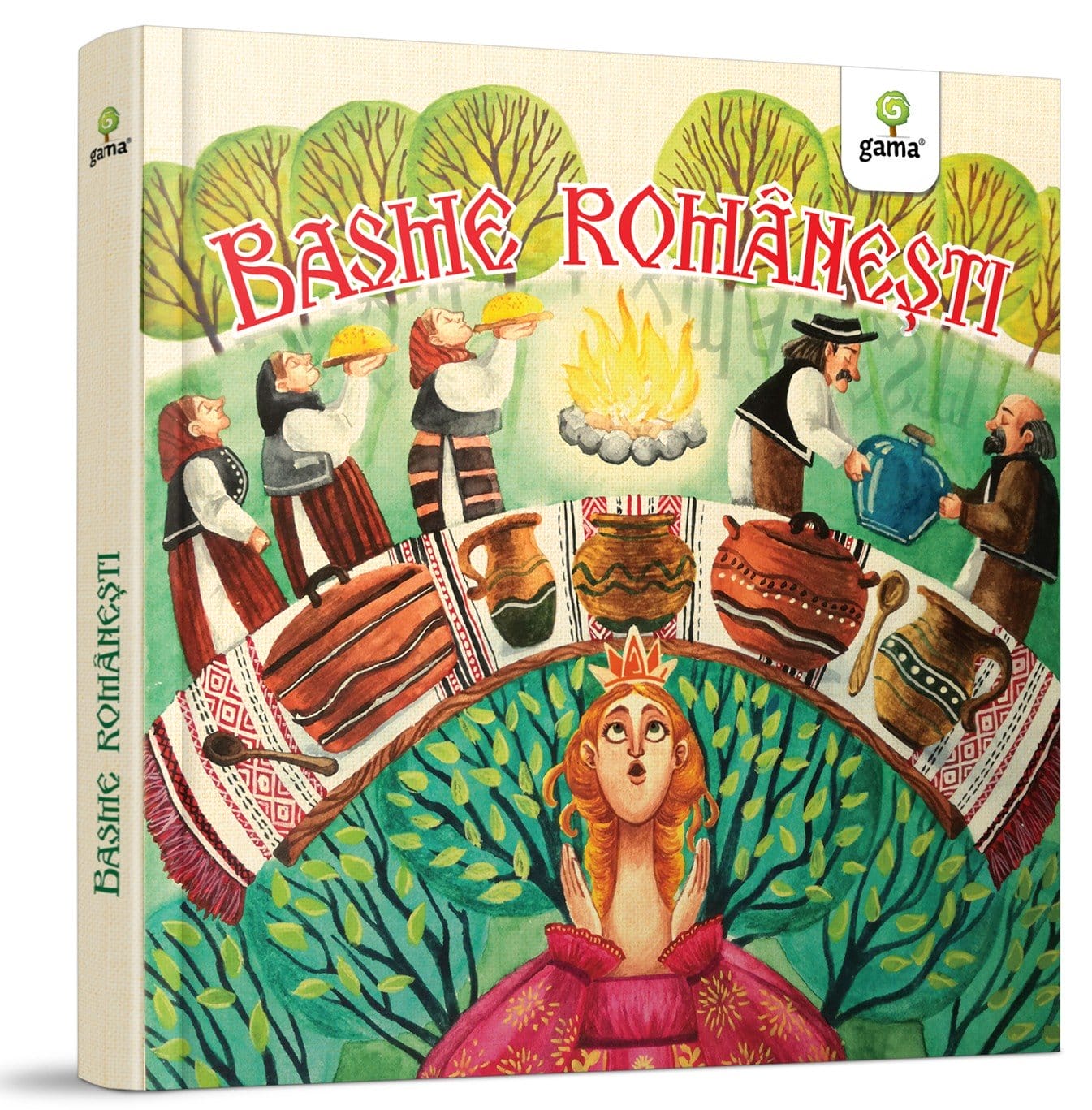 Cadouri copii - Basme românești, Editura Gama, 2-3 ani +