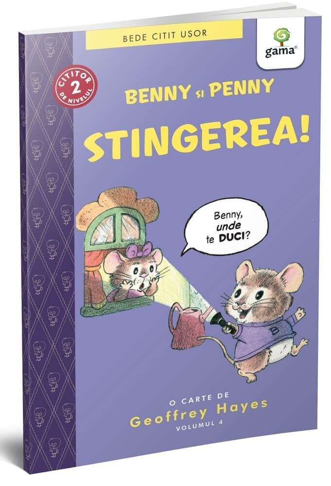 Vârsta - Benny și Penny: Stingerea! (volumul 4), Editura Gama, 6-7 ani +