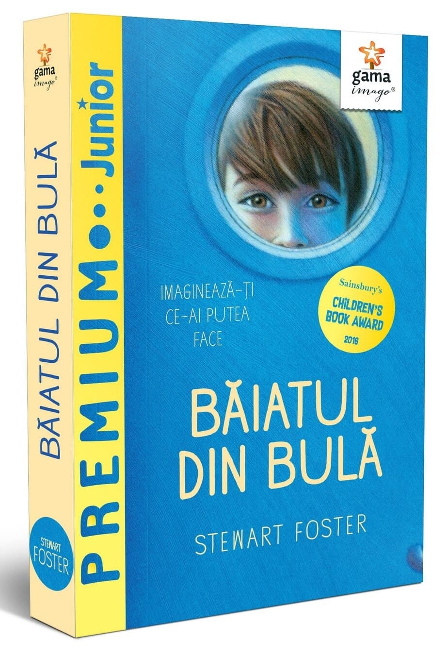 Vârsta - Băiatul din bulă, Editura Gama, 8-9 ani +