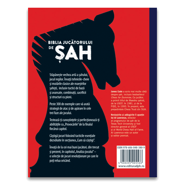Biblia jucatorului de sah - Strategii ilustrate pentru a fi mereu în avantaj, DPH, 4-5 ani + [2]