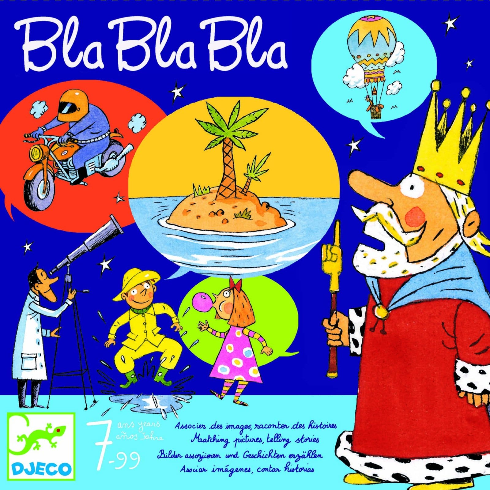Bla bla bla joc de societate Djeco, 6-7 ani + [1]