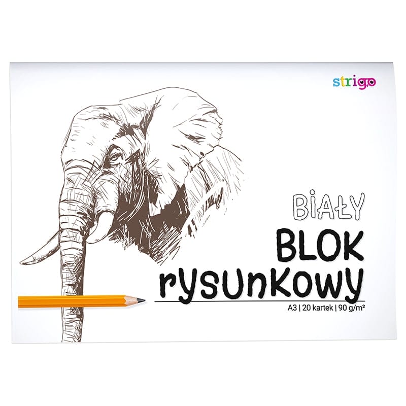 Produse - Bloc de desen Strigo A3 20 file 90G alb