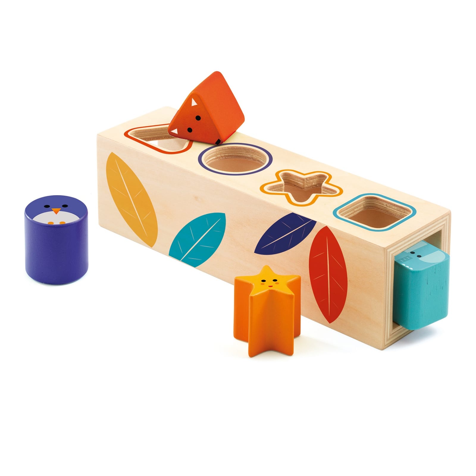 Vârsta - Boita Basic Djeco, cutia formelor, 1-2 ani +