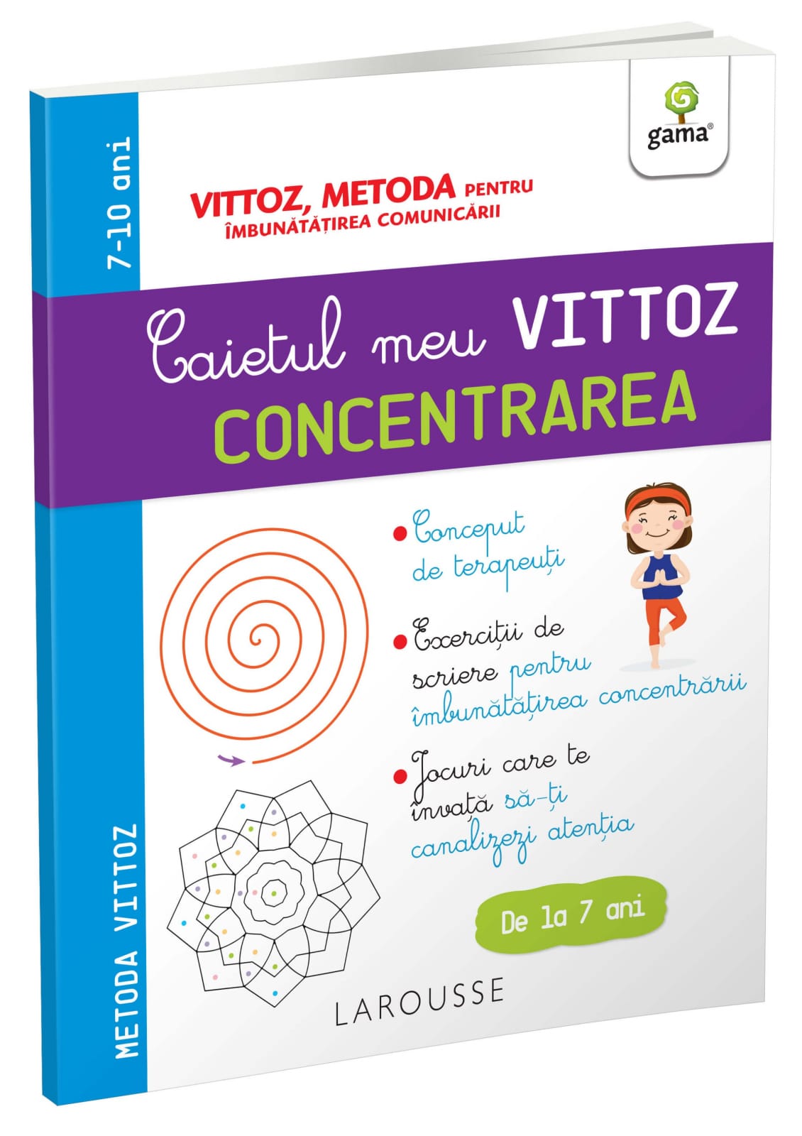 Caietul meu Vittoz: Concentrarea, Editura Gama, 6-7 ani + [1]