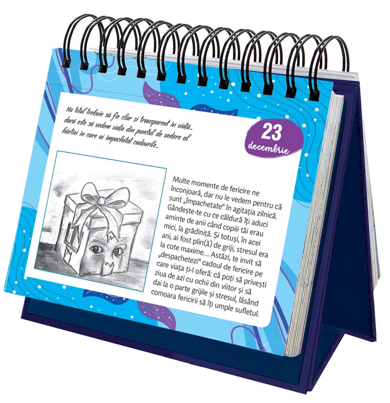 Calendarul fericirii - 365 de idei pentru o viață bună, DPH, 12 ani + [2]