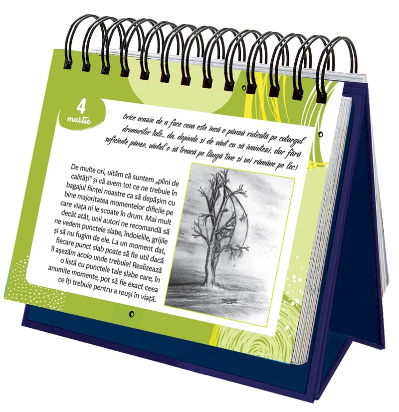 Calendarul fericirii - 365 de idei pentru o viață bună, DPH, 12 ani + [3]