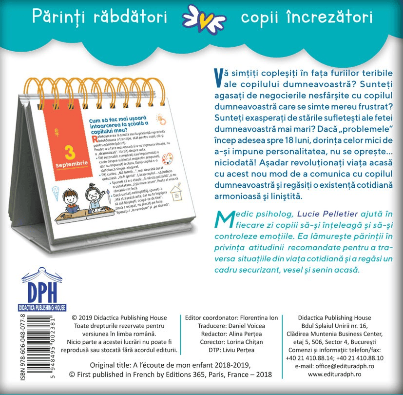 Care sunt emotiile copilului meu? (Calendar), DPH, 0-1 ani + [2]