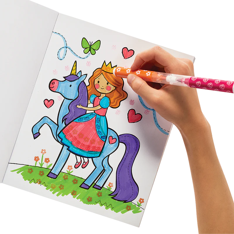 Carioci lavabile duble cu stampile Stampables- Set de 18, Ooly, +4 ani [3]