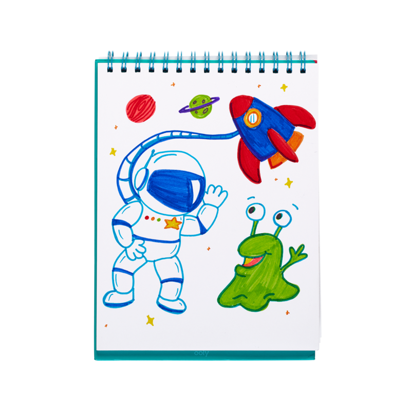 Carioci lavabile cu varf triunghiular, Mighty Mega, set 8 culori, Ooly, +3 ani [6]