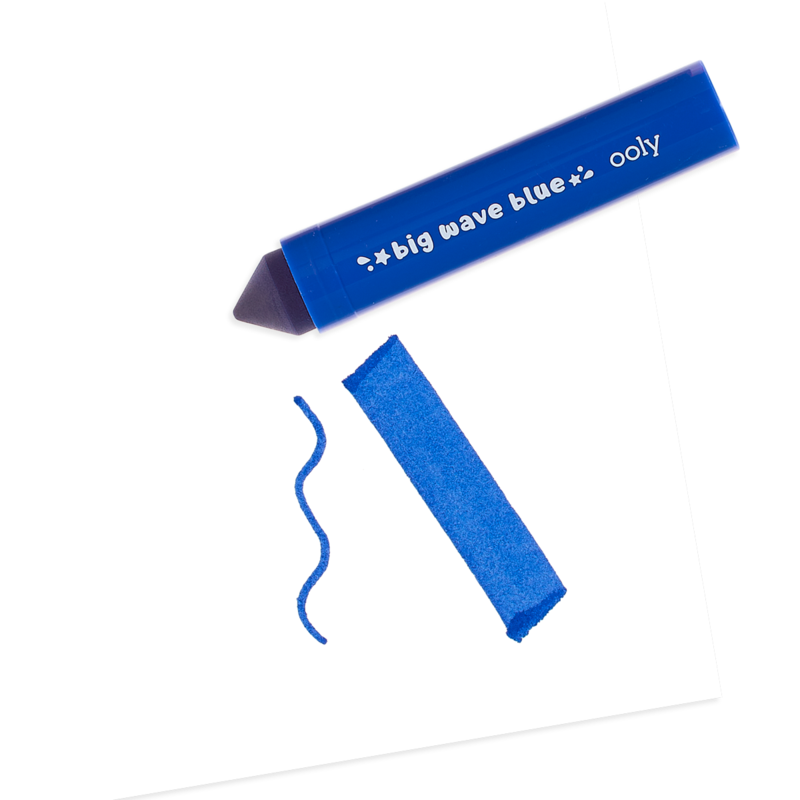 Carioci lavabile cu varf triunghiular, Mighty Mega, set 8 culori, Ooly, +3 ani [5]