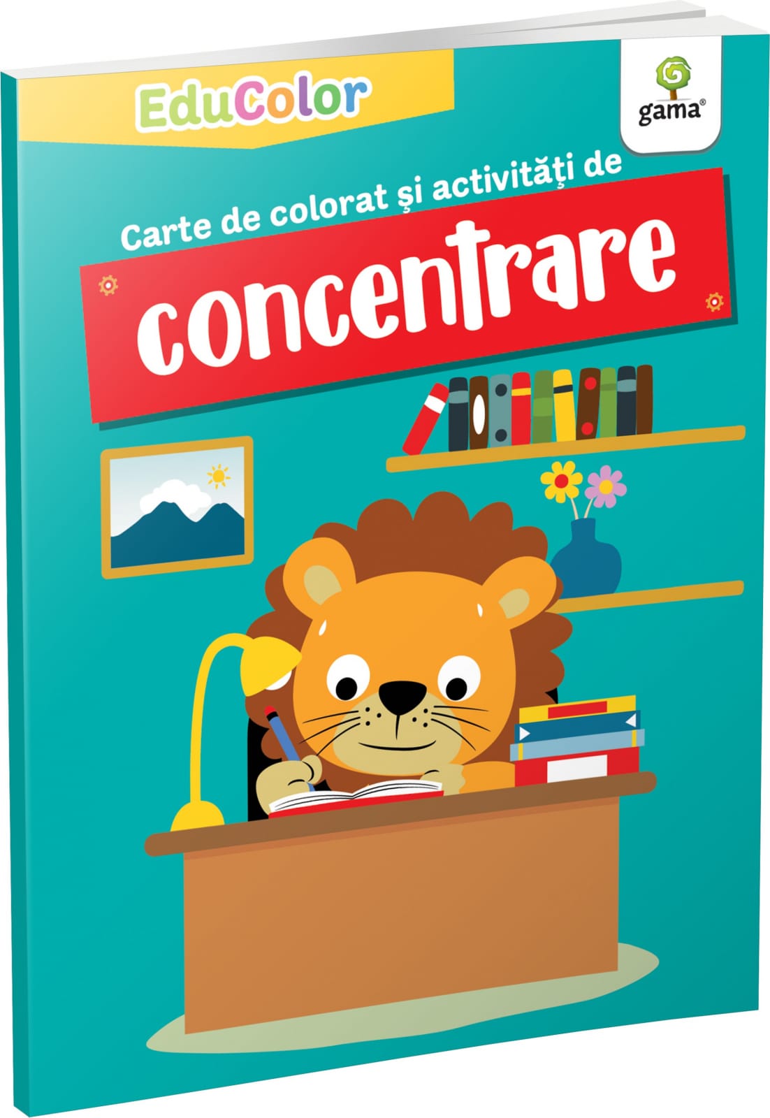 Carte de colorat și activități de concentrare, Editura Gama, 4-5 ani + [1]