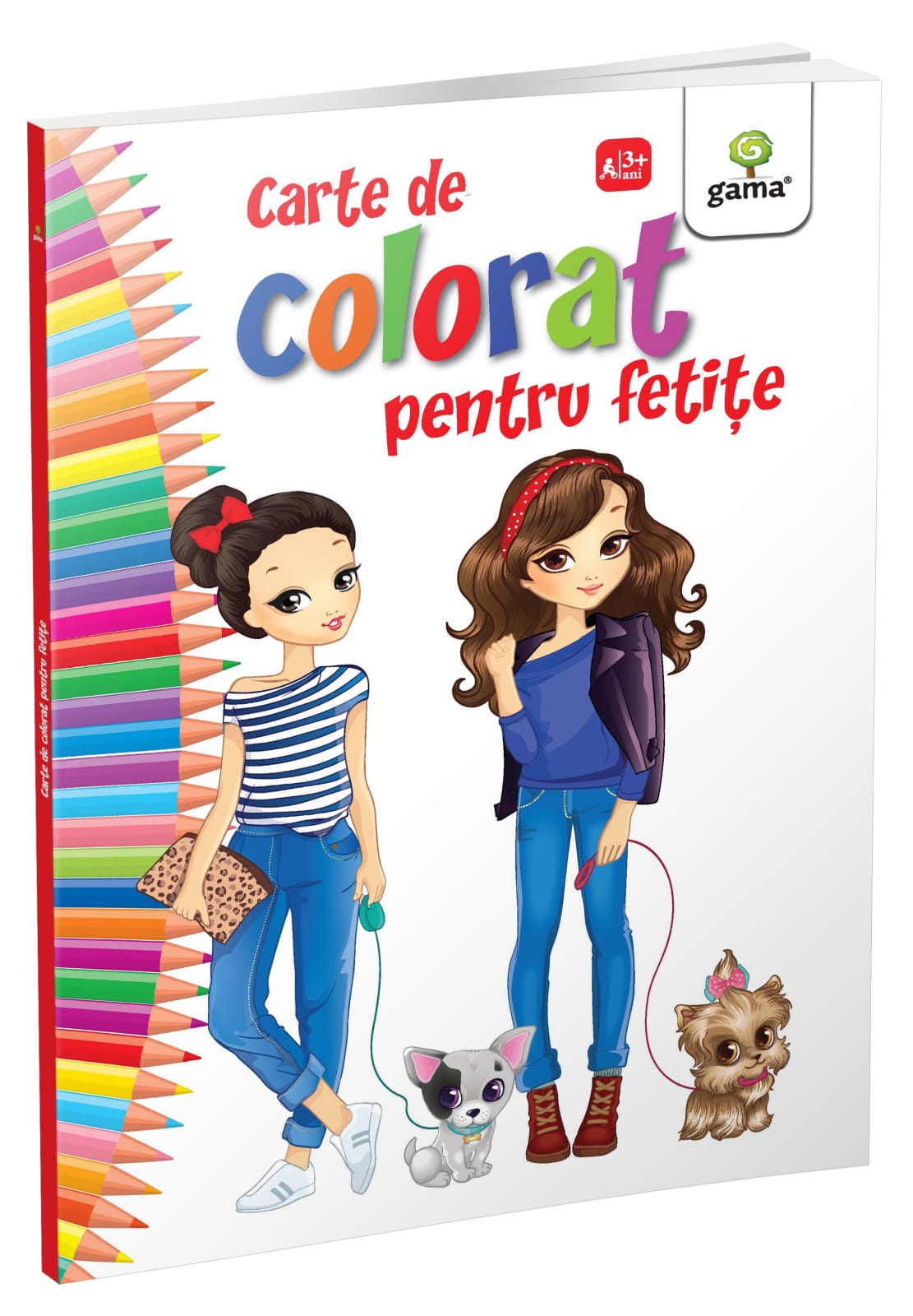 Jucarii copii 4-5 ani - Carte de colorat pentru fetiţe