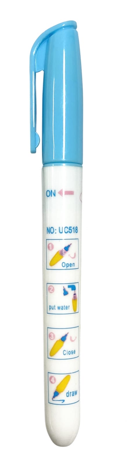 Carte de pictat cu apa, stickere si jocuri, portabila - Unicorni, + 3 ani [5]