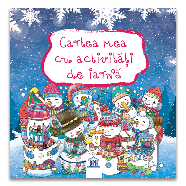 Cărți de Crăciun - Cartea mea cu activități de iarnă, DPH, 4-5 ani +