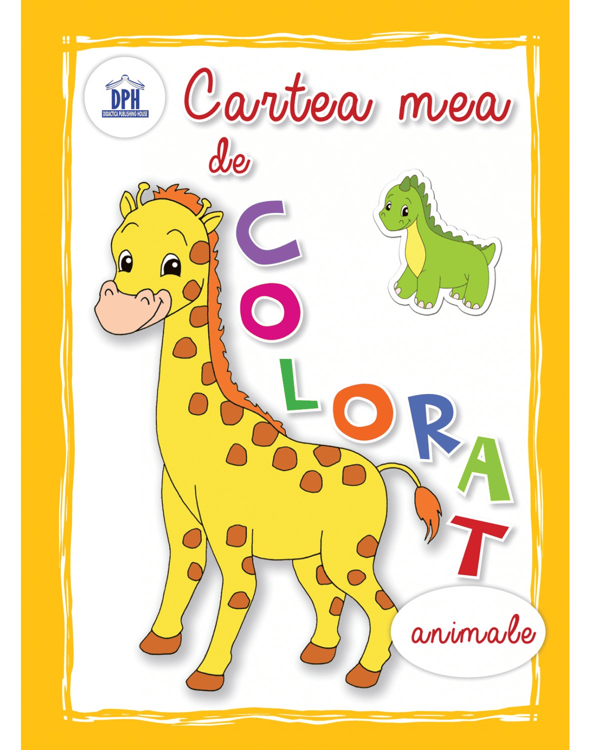 Cartea mea de colorat - Animale, DPH, 2-3 ani + [1]